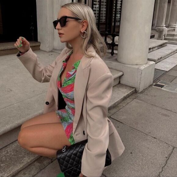 ZARA SHIRT DRESS WITH RUCHING‎ - Picture 7 of 12